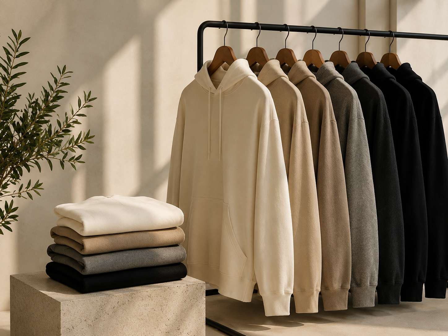 Soft neutral fashion image
